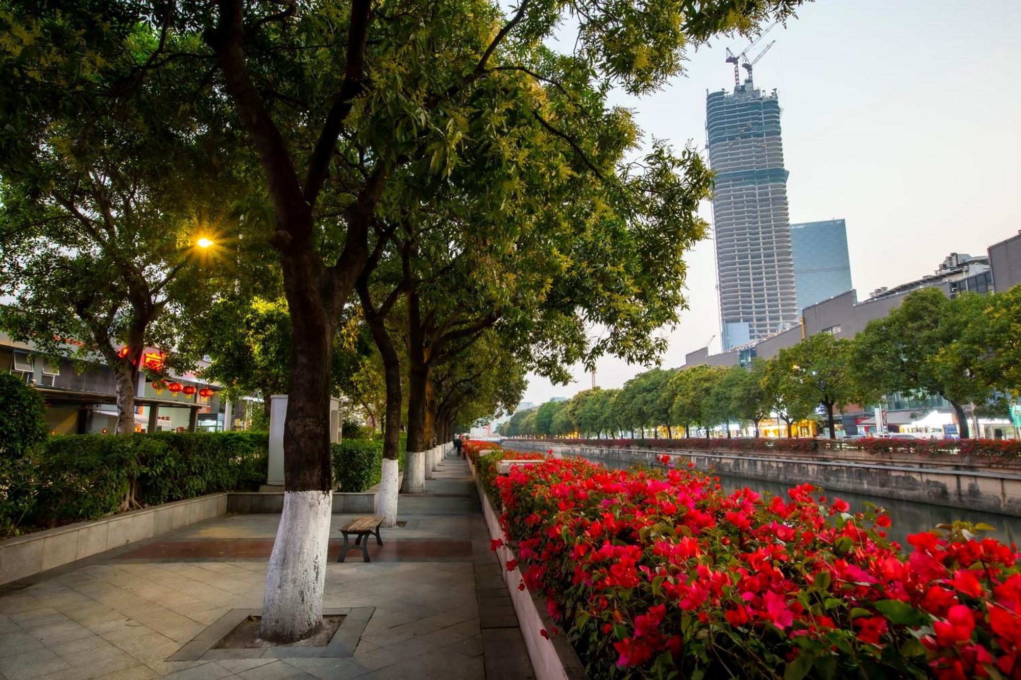 Meihao Mingyue Hotel International Finance City Keyun Road Metro Branch Canton Extérieur photo