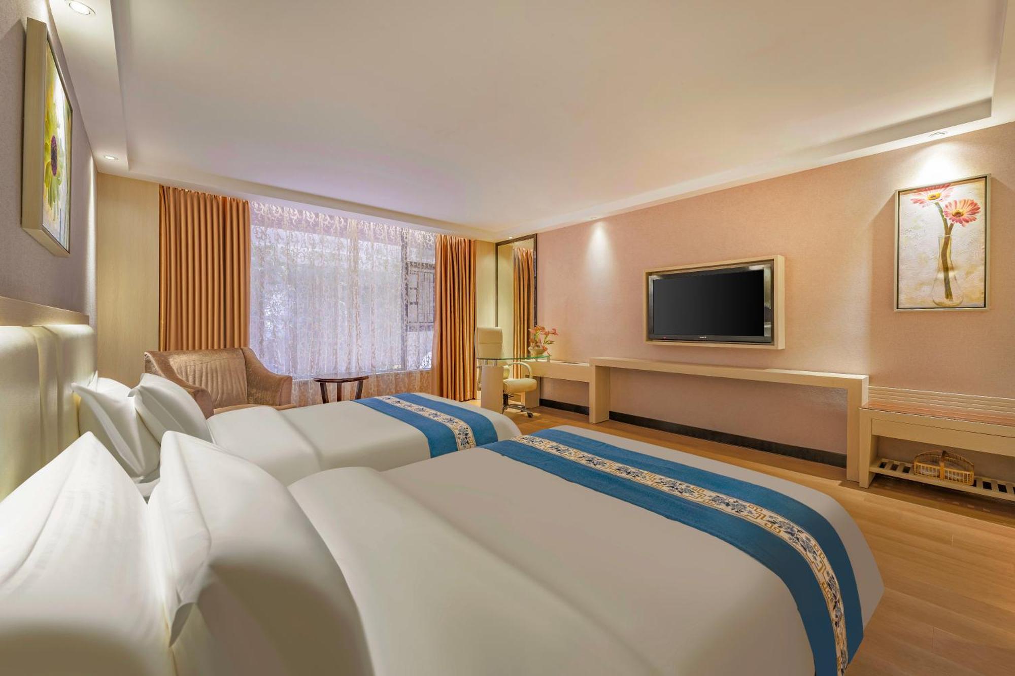 Meihao Mingyue Hotel International Finance City Keyun Road Metro Branch Canton Extérieur photo