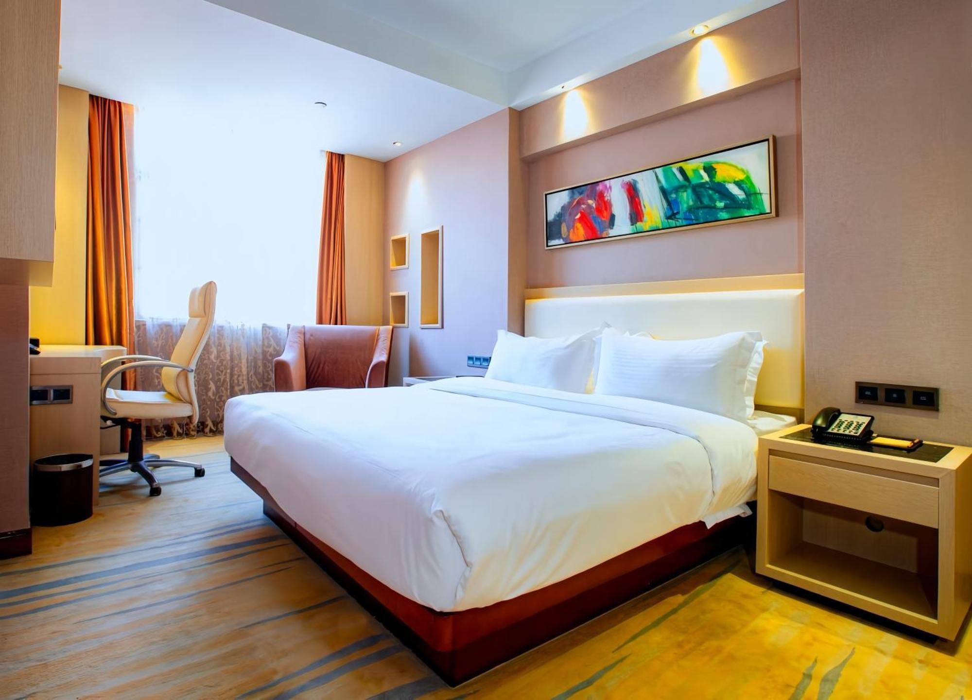 Meihao Mingyue Hotel International Finance City Keyun Road Metro Branch Canton Extérieur photo