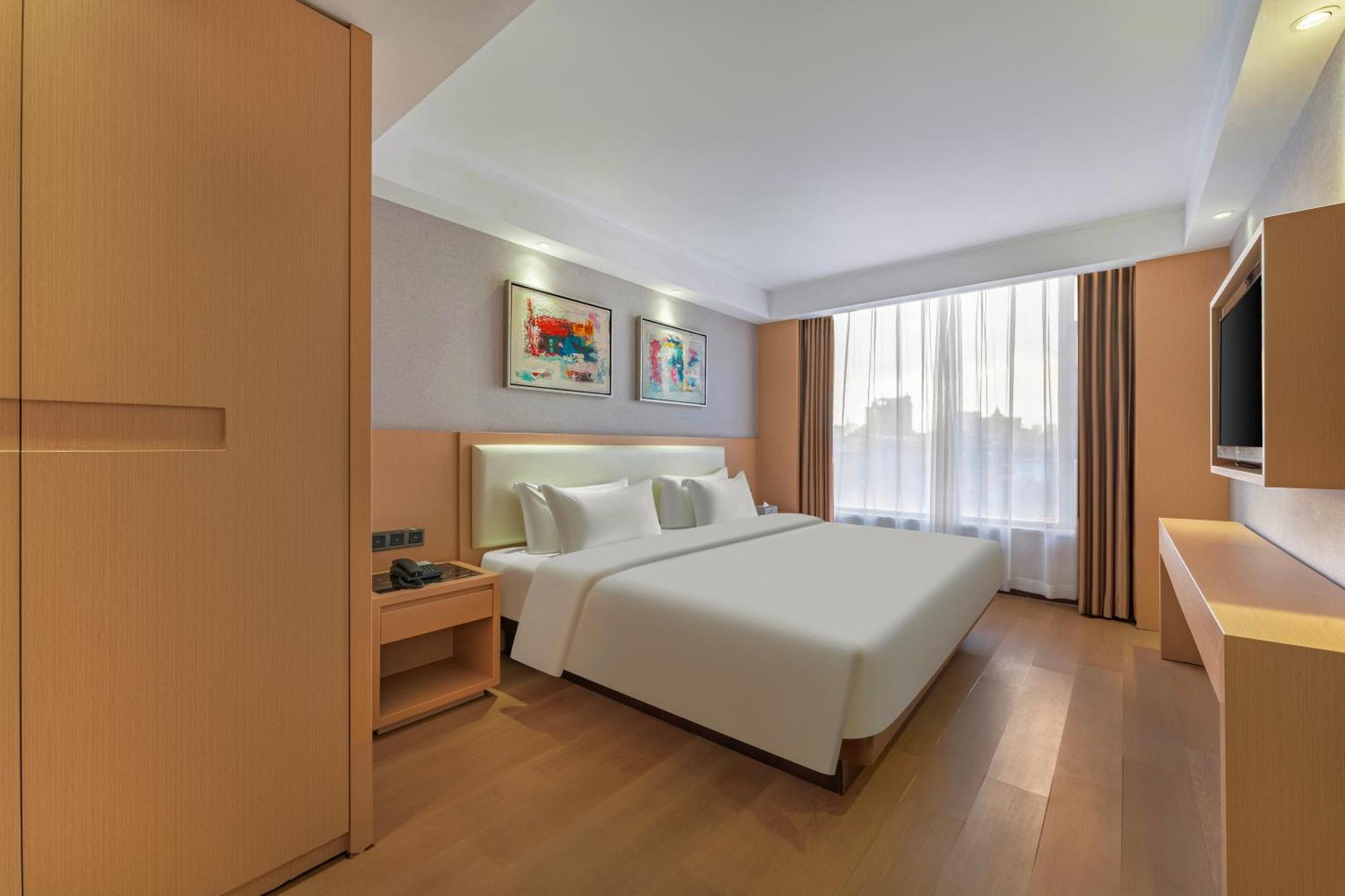 Meihao Mingyue Hotel International Finance City Keyun Road Metro Branch Canton Extérieur photo