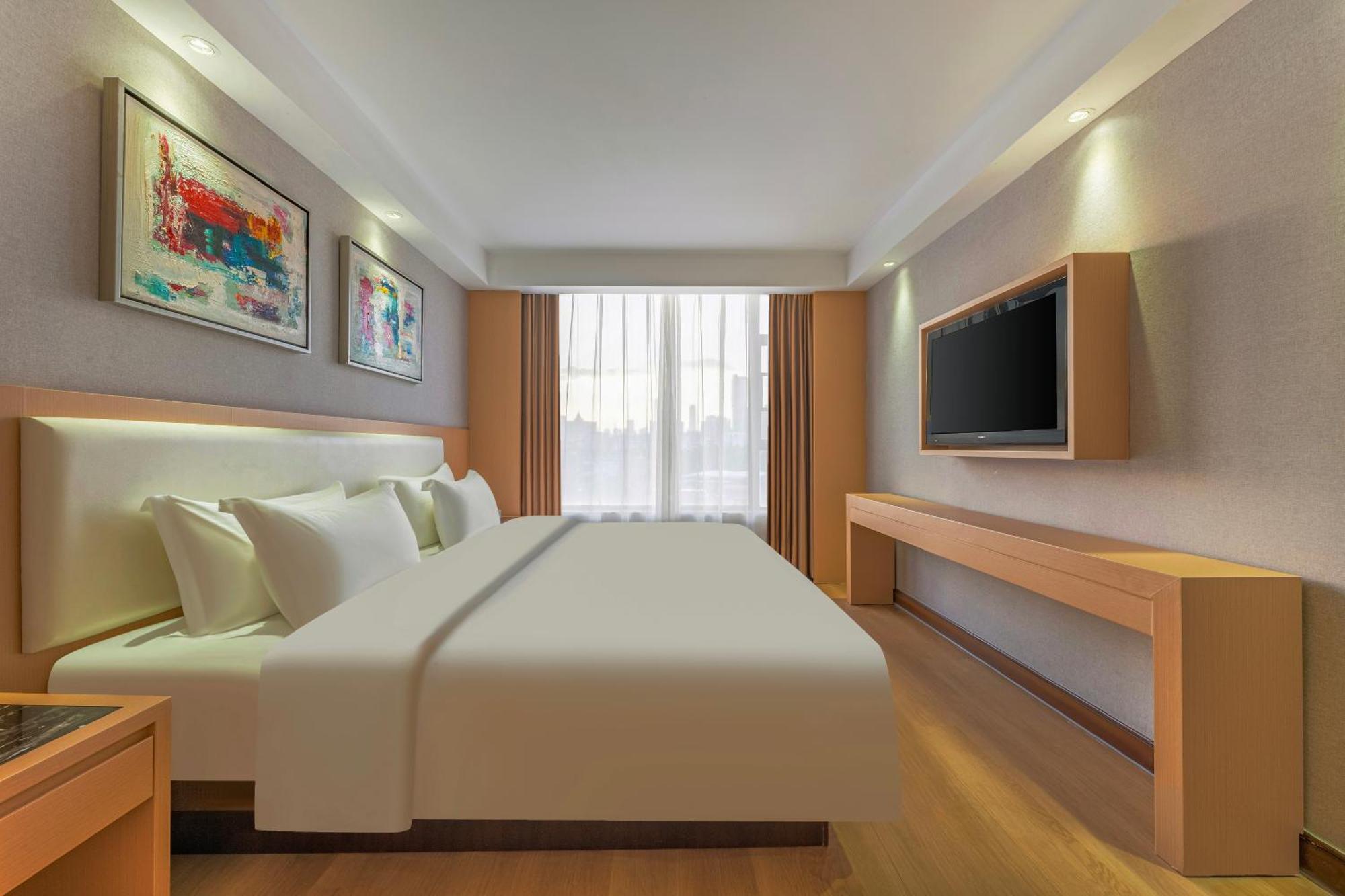 Meihao Mingyue Hotel International Finance City Keyun Road Metro Branch Canton Extérieur photo