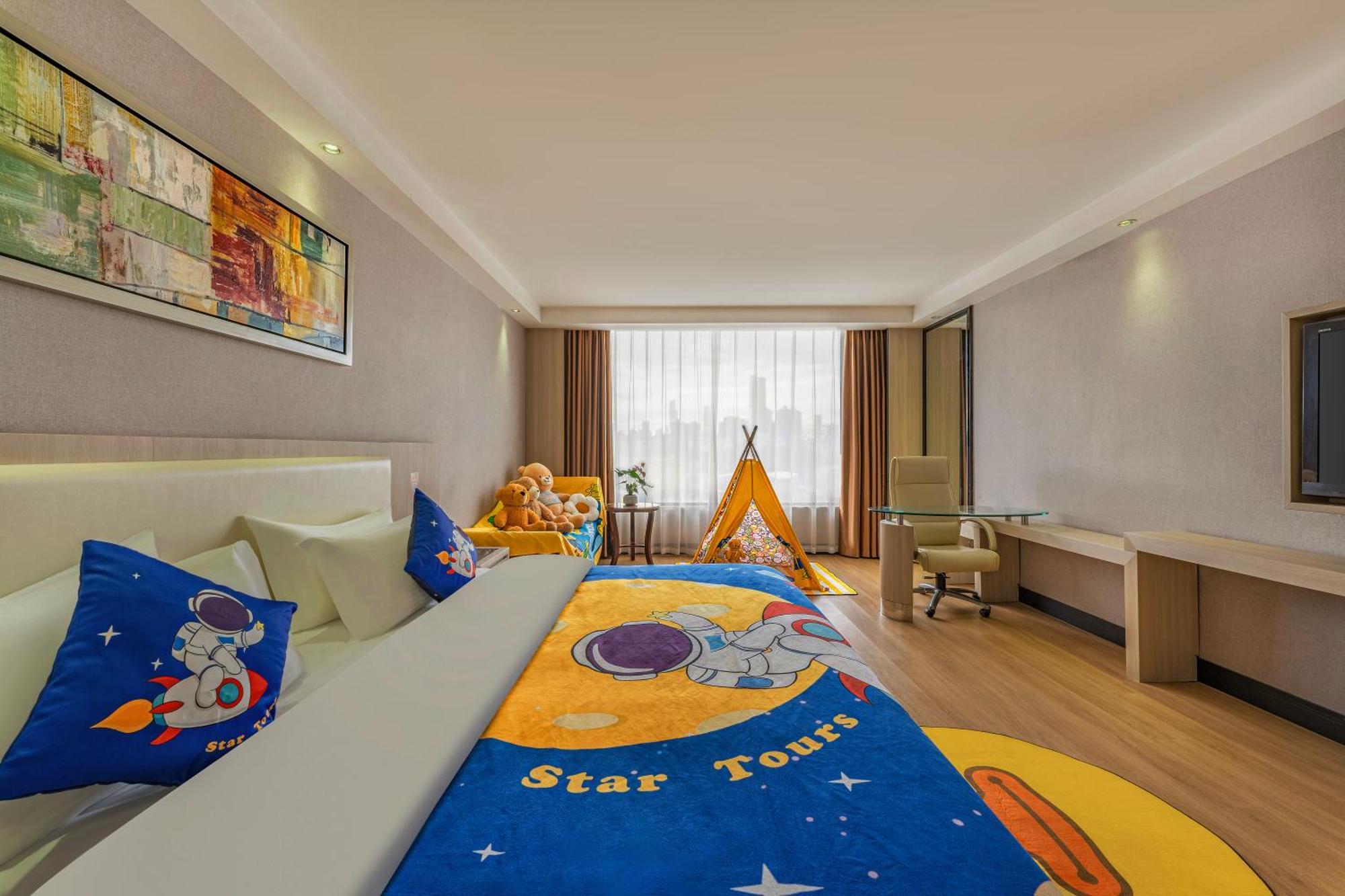 Meihao Mingyue Hotel International Finance City Keyun Road Metro Branch Canton Extérieur photo