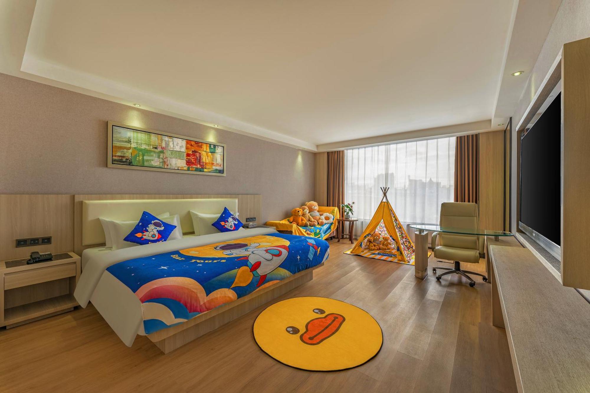 Meihao Mingyue Hotel International Finance City Keyun Road Metro Branch Canton Extérieur photo