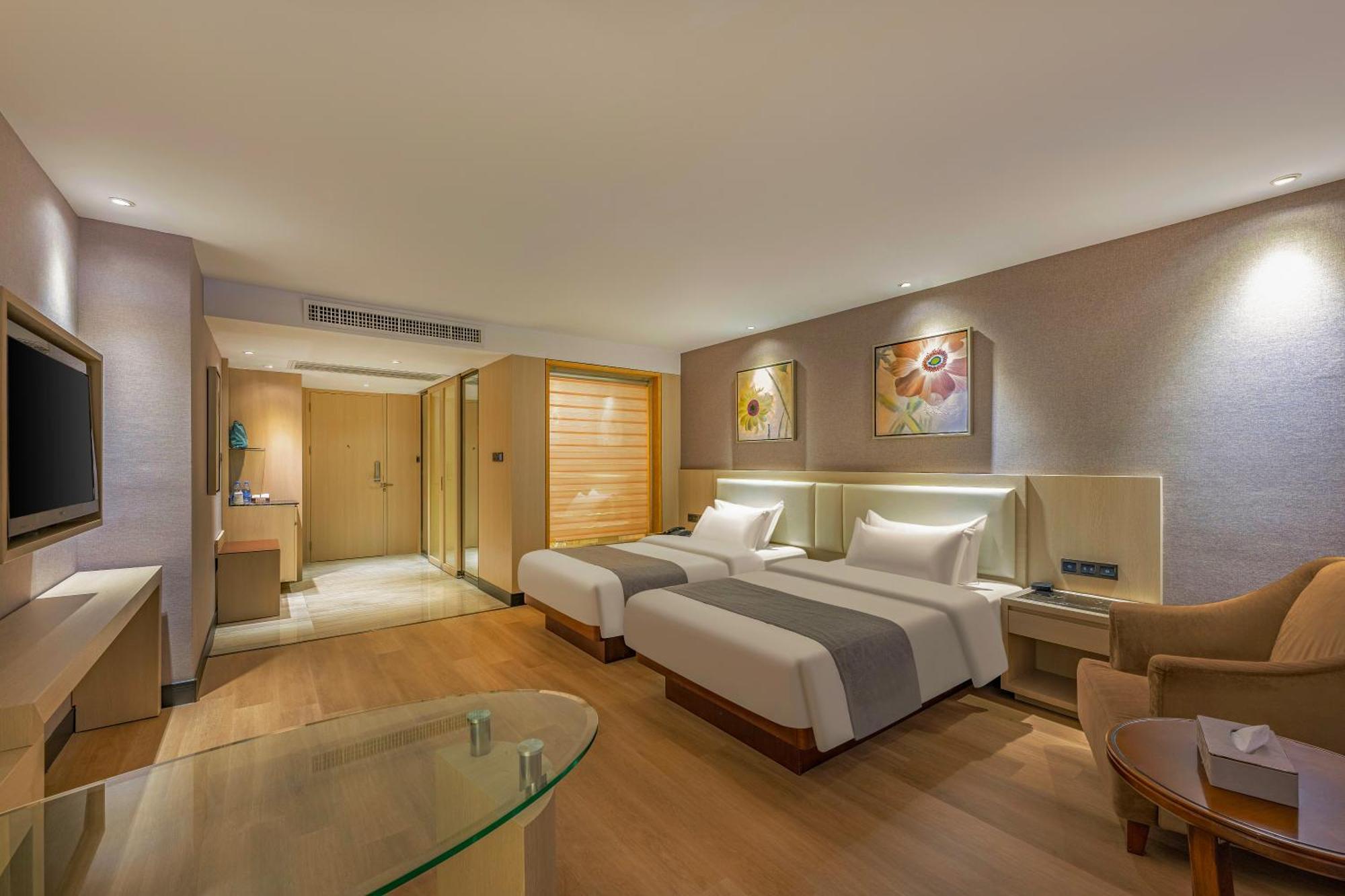 Meihao Mingyue Hotel International Finance City Keyun Road Metro Branch Canton Extérieur photo