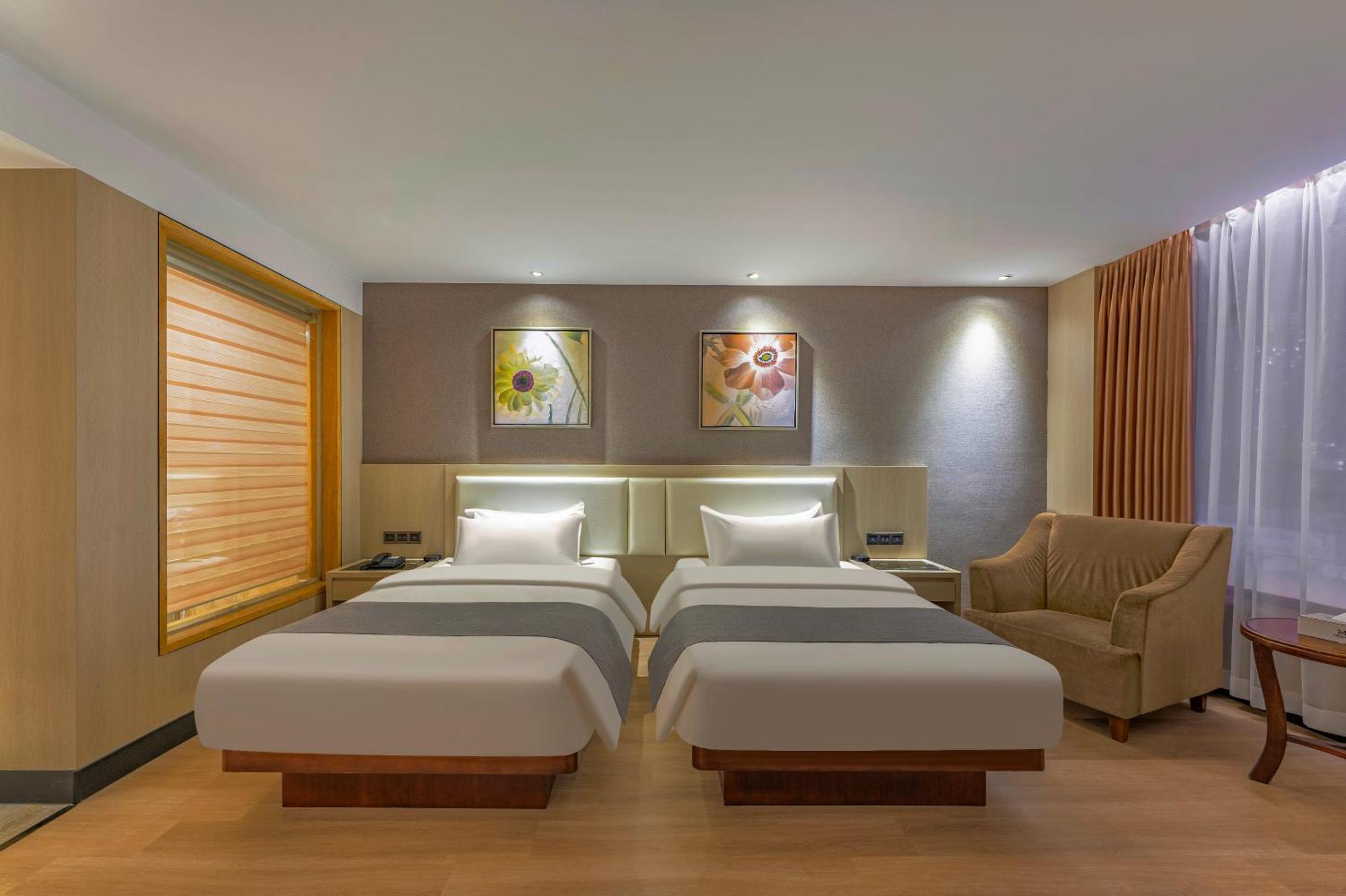 Meihao Mingyue Hotel International Finance City Keyun Road Metro Branch Canton Extérieur photo