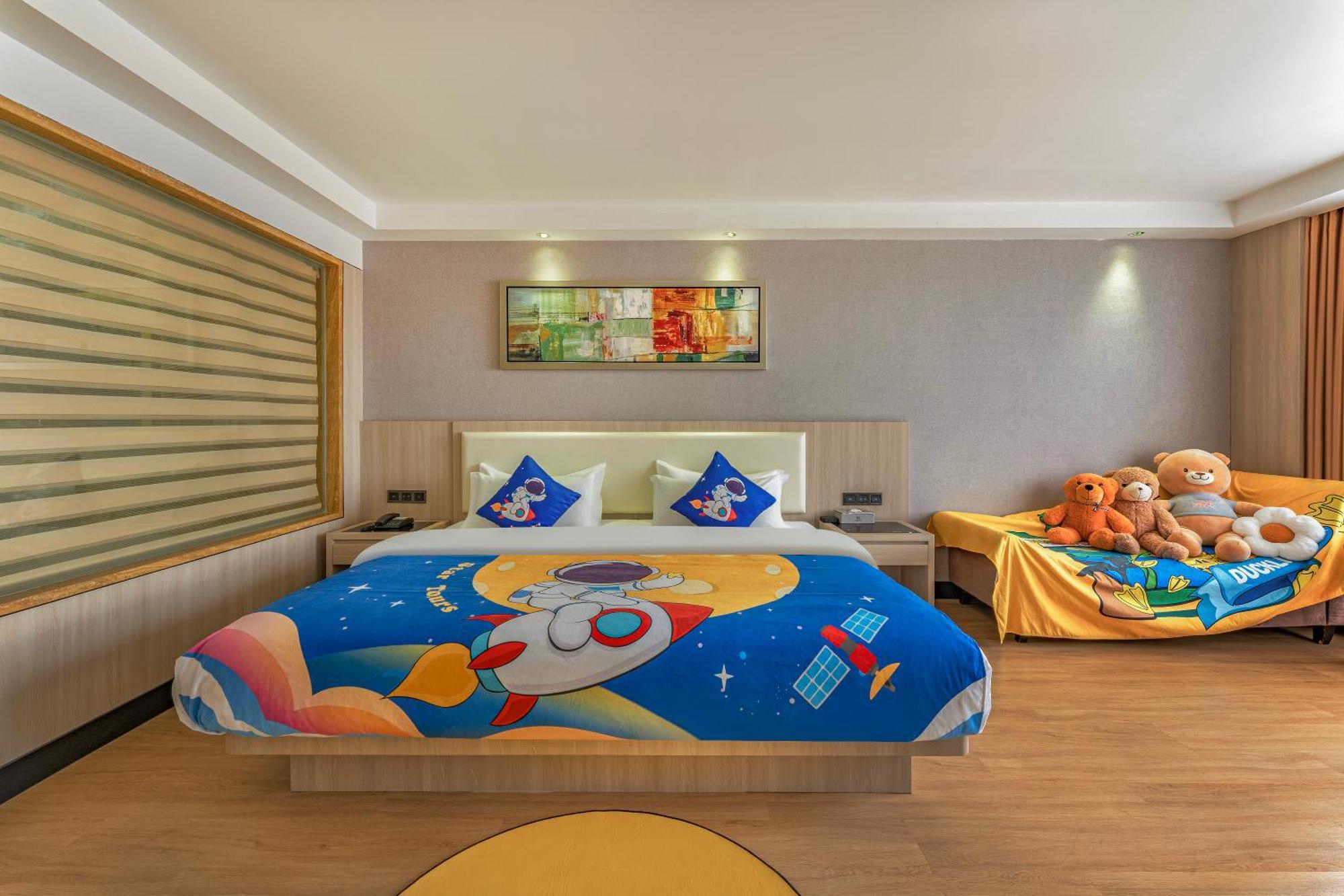 Meihao Mingyue Hotel International Finance City Keyun Road Metro Branch Canton Extérieur photo
